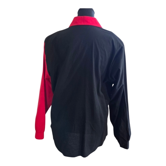 Roper Womans Vintsge Red and Black Button Down Shirt Size XL - Picture 6 of 7